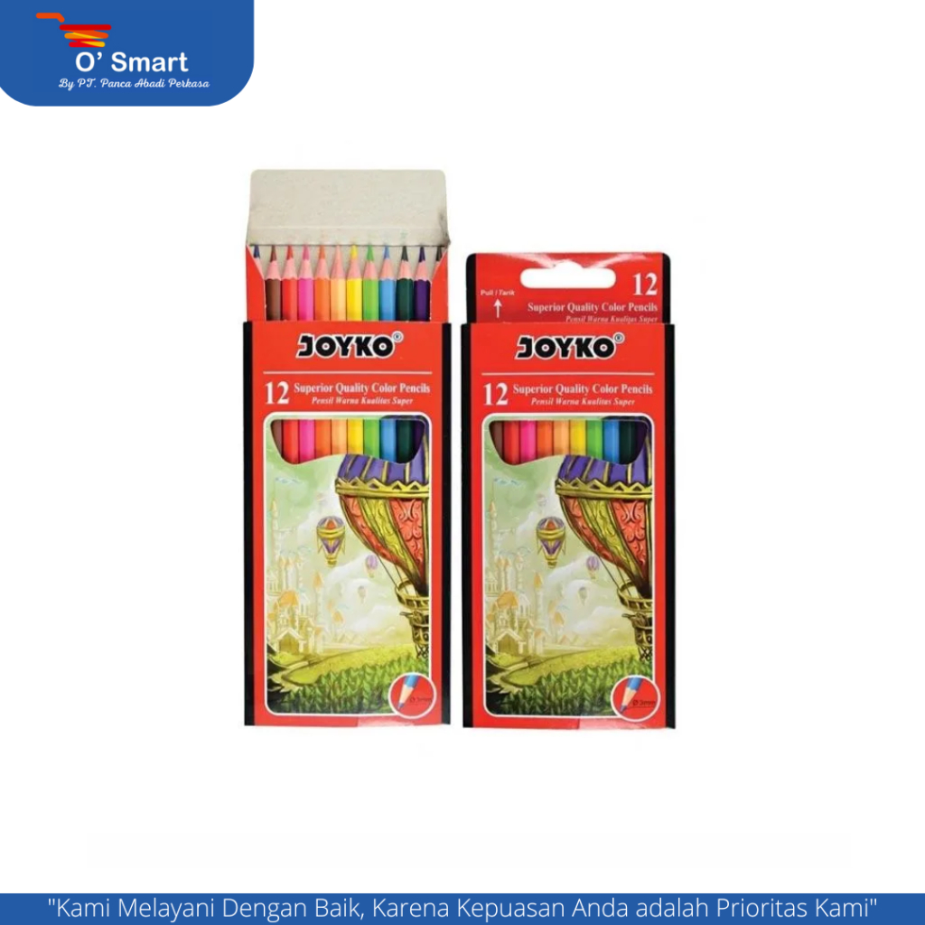 

PENSIL WARNA JOYKO CP-100 PANJANG