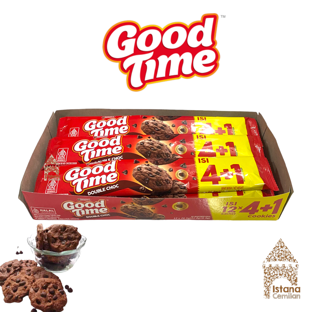 Good Time Cookies Double Choc PACK (isi 12 pcs)