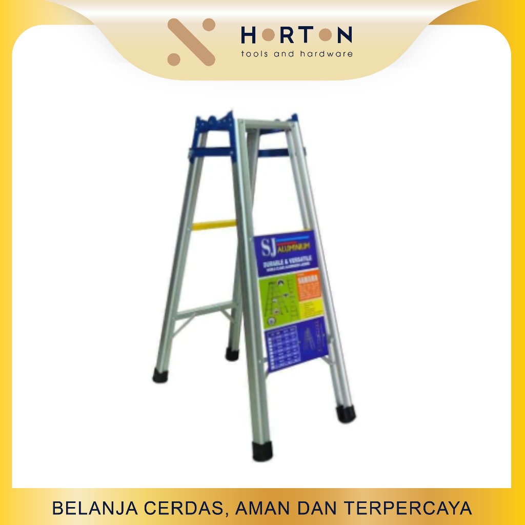 Tangga Aluminium Tinggi 1 m / 100 cm / Tangga Lipat