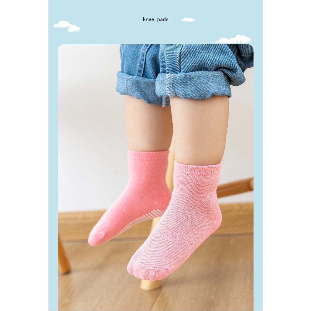 LID148 - 6in1 Kaos Kaki Bayi Baby Socks isi 6 pasang kaos kaki anak balita anti slipAffordable Quality!