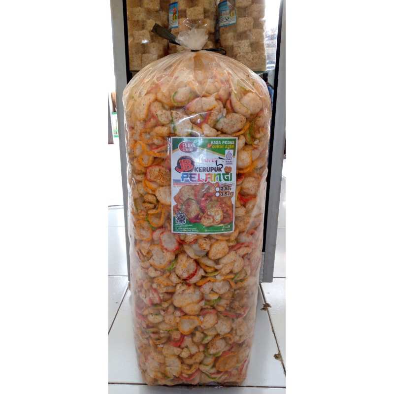 

Krupuk jablay/krupuk seblak pedas