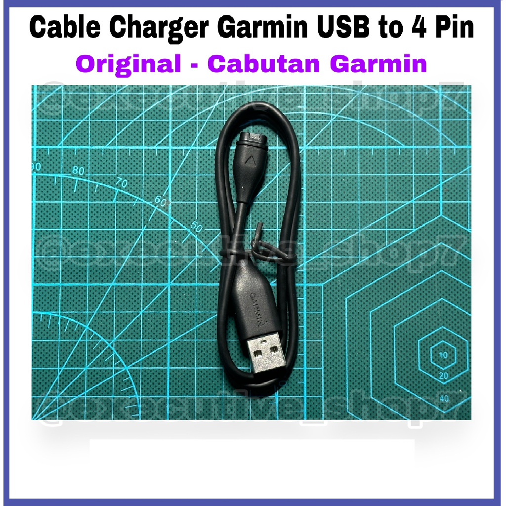 Kabel Charger USB Port Original Garmin - Cable Casan Cabutan Garmin