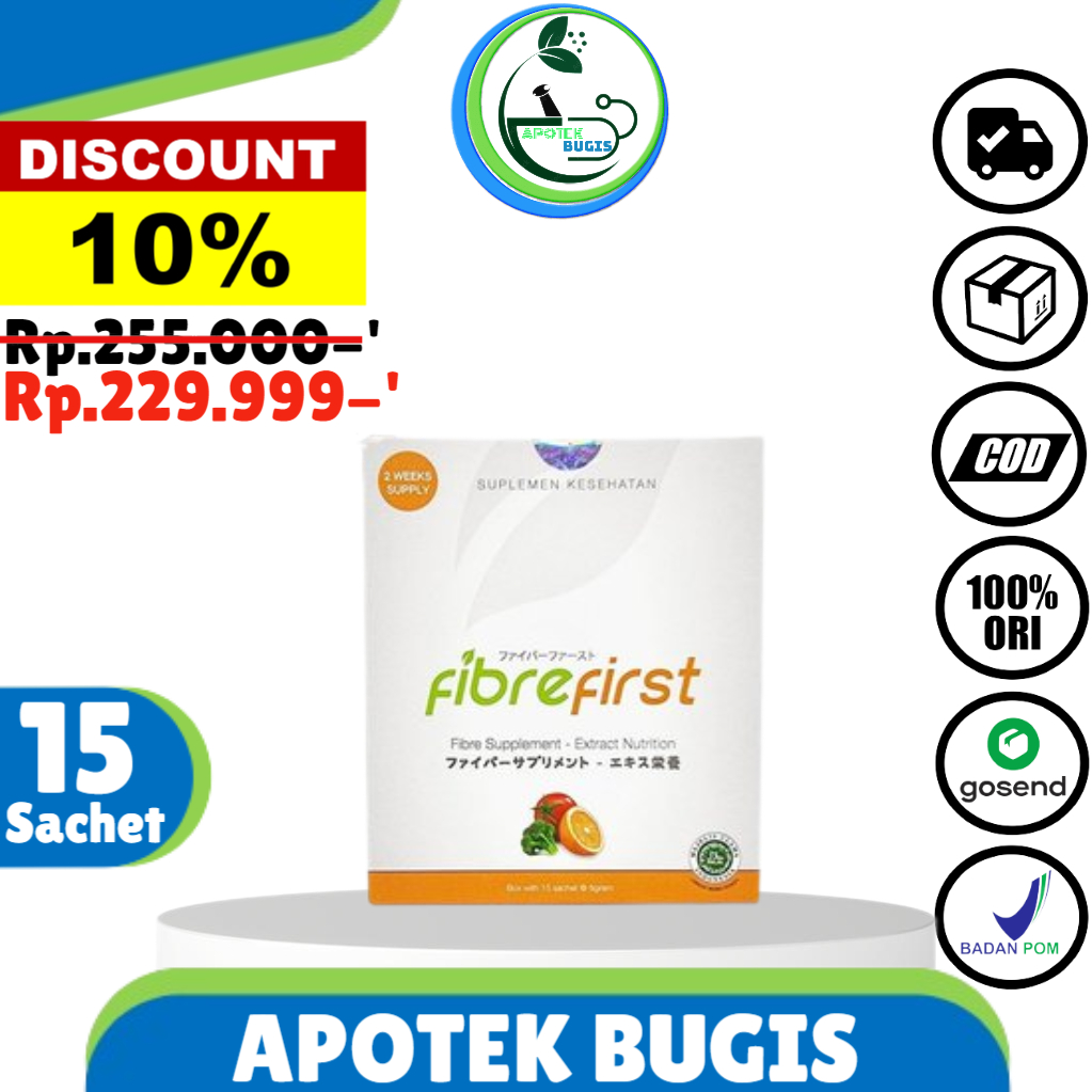 FibreFirst | Diet &amp; Detox | Two Weeks Supply | 15 Sachets