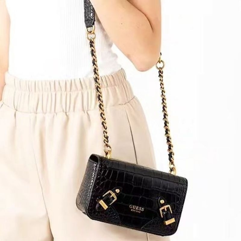 GUESSS Didi Mini Crossbody Flap Bag