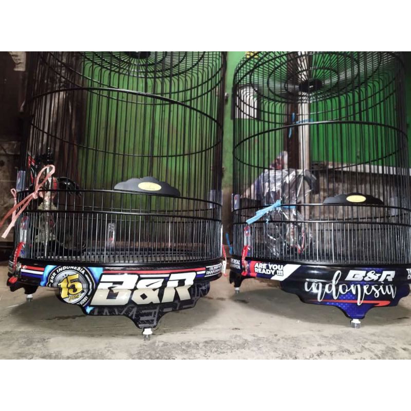 sangkar BNR / kandang BNR / sangkar murai BNR / kandang murai bnr / sangkar decal / sangkar PVC