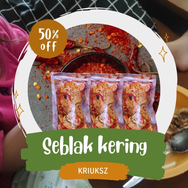 

KERUPUK SEBLAK KERING KRIUK GURIH SEBLAK SI MAMAH