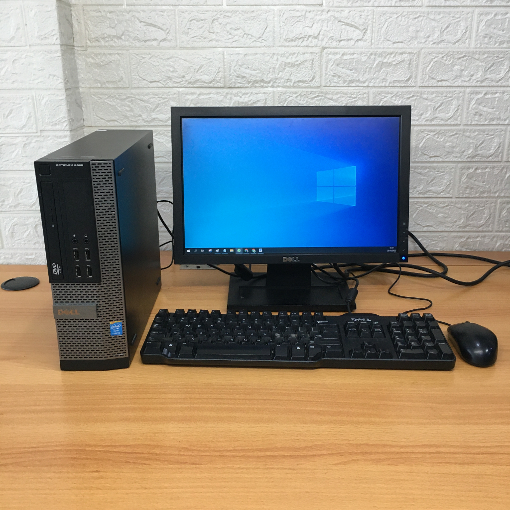 Set Komputer Dell Optiplex 9020 SFF Core i5 Gen 4 RAM 4GB Hardisk 500GB Siap Pakai