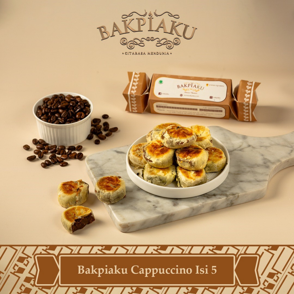 Bakpia Bakpiaku Khas Jogja isi 5 Cappucino