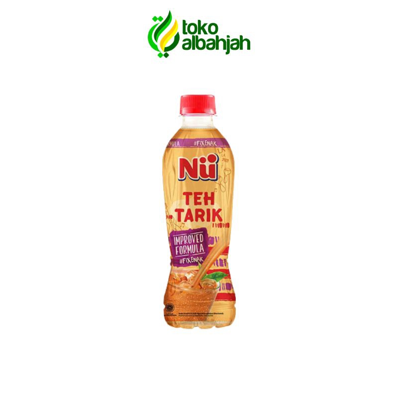 

Nu Green Tea Nu Teh Tarik Siap Saji Daun Teh Premium Dan Susu Dalam Botol Kemasan Minuman 330 Ml Original