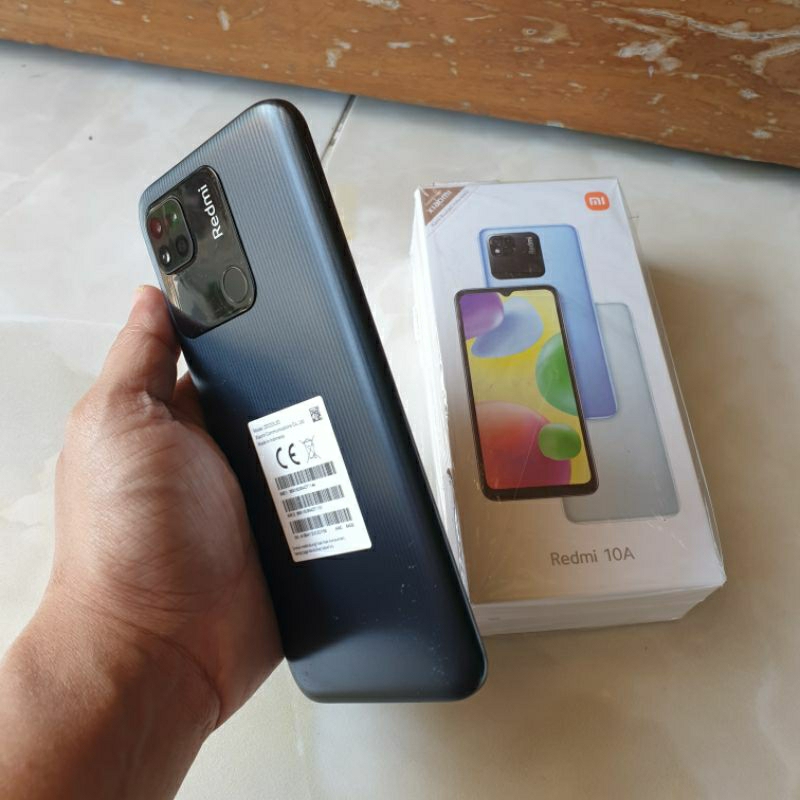 Redmi 10A 4/64 mulus dan lengkap