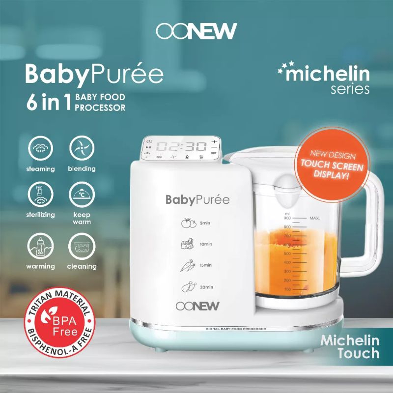 Oonew Michelin Series Baby Food Processor / Baby Food Maker