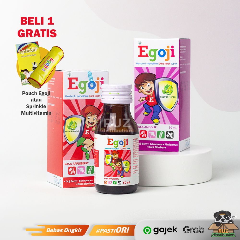 Egoji Sirup Vitamin Anak - Vitamin Daya Tahan Tubuh Anak