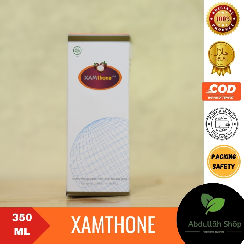 Xamthone Plus Original Jus Kulit Manggis BPOM - Obat Herbal Imun, Kolesterol, Asam Urat Diabetes