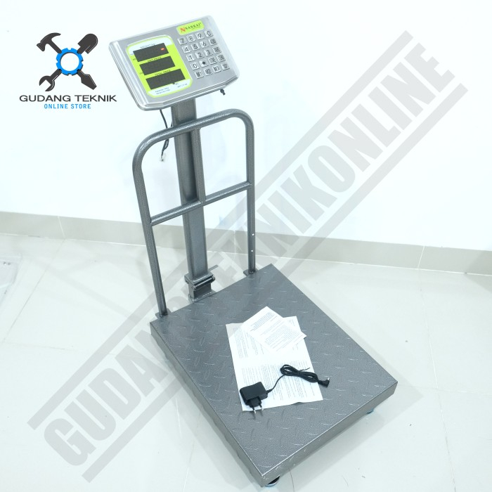 Timbangan Duduk Digital Rail 150Kg NANKAI / Digital Scales Double Display Timbangan Digital Duduk Kapasitas 150 Kg NANKAI