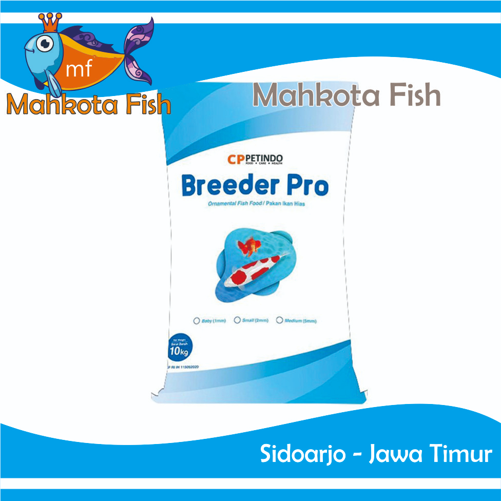 Pakan KOI BREEDER PRO (1 SAK = 10 kg) | Makankan Ikan Koi | Pelet Ikan Koi | Pakan Ikan Hias Koki Koi