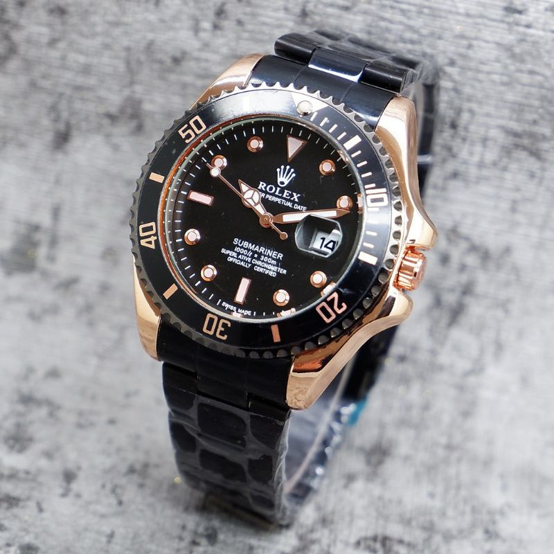 Jam Tangan Pria Rolex Submarine TANGGAL AKTIF / GROSIR JAM TANGAN MURAH R9