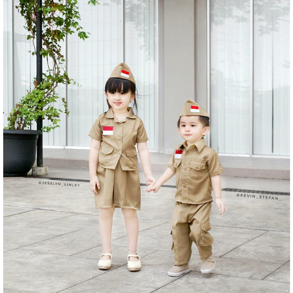 KOSTUM PEJUANG ANAK/KOSTUM ANAK/KOSTUM PROPS ANAK/KOSTUM PHOTOSHOOT ANAK-ANAK