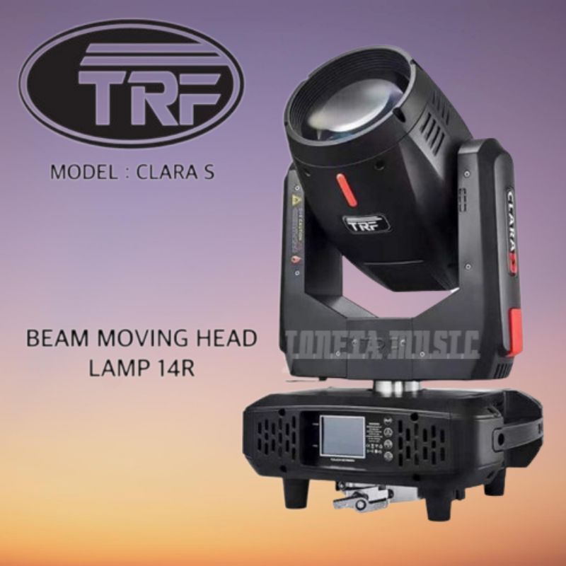 Lampu / Moving Beam Clara S + Hardcase - 14R SEPASANG BY TRF RDW
