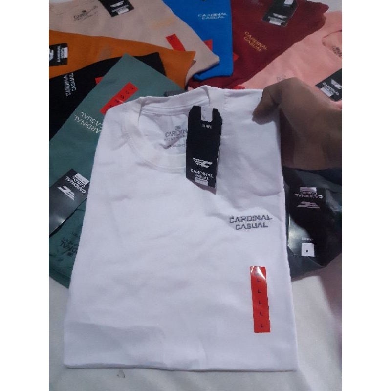 kaos CARDINAL  logo bordir