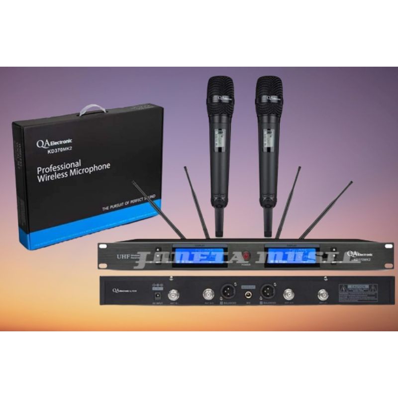 Mic wireless qa Electronik kd370 kd 370 pro original
