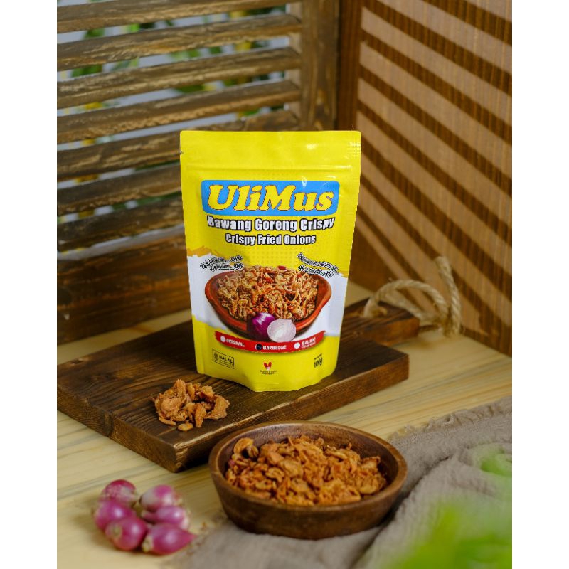 

Ulimus Bawang Goreng Crispy Barbeque 100gram