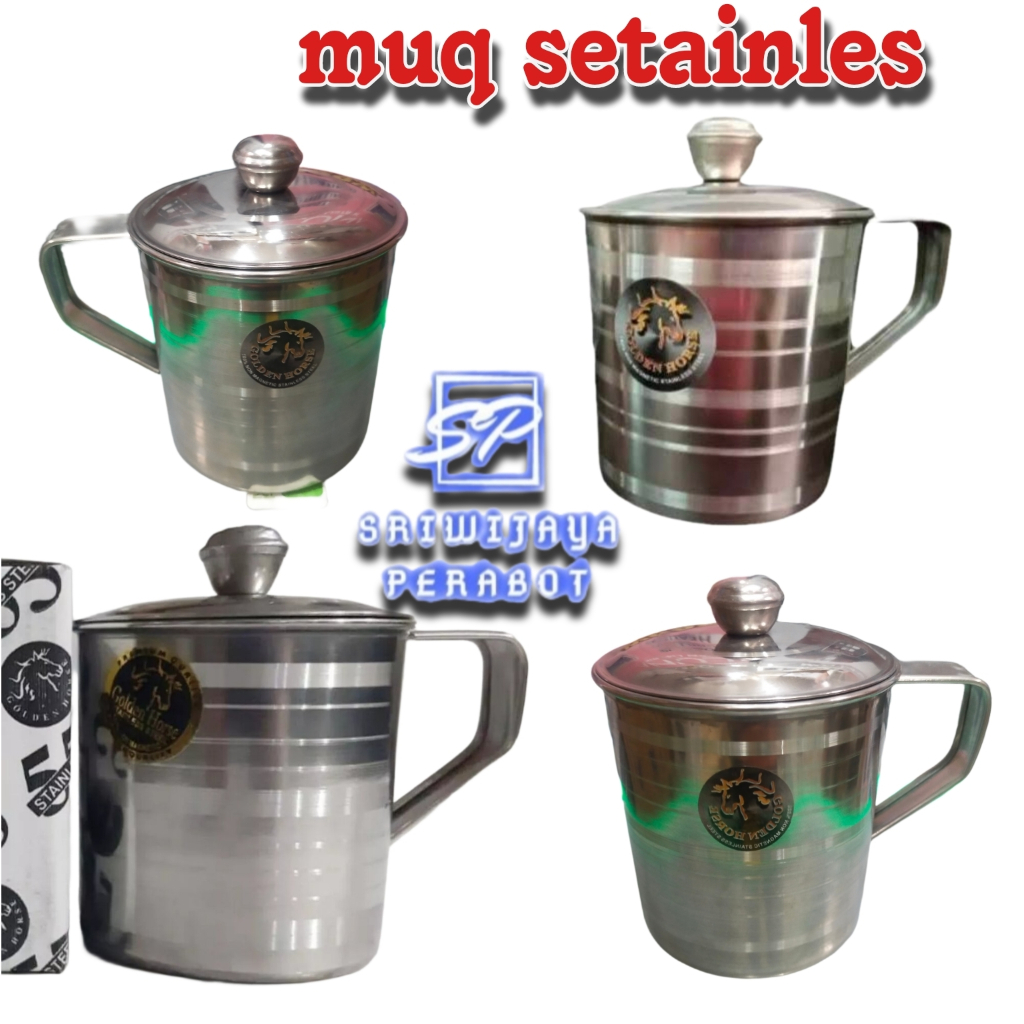 CANGKIR MUG SETAINLES | GELAS MUG SETAINLES | GELAS MINUM