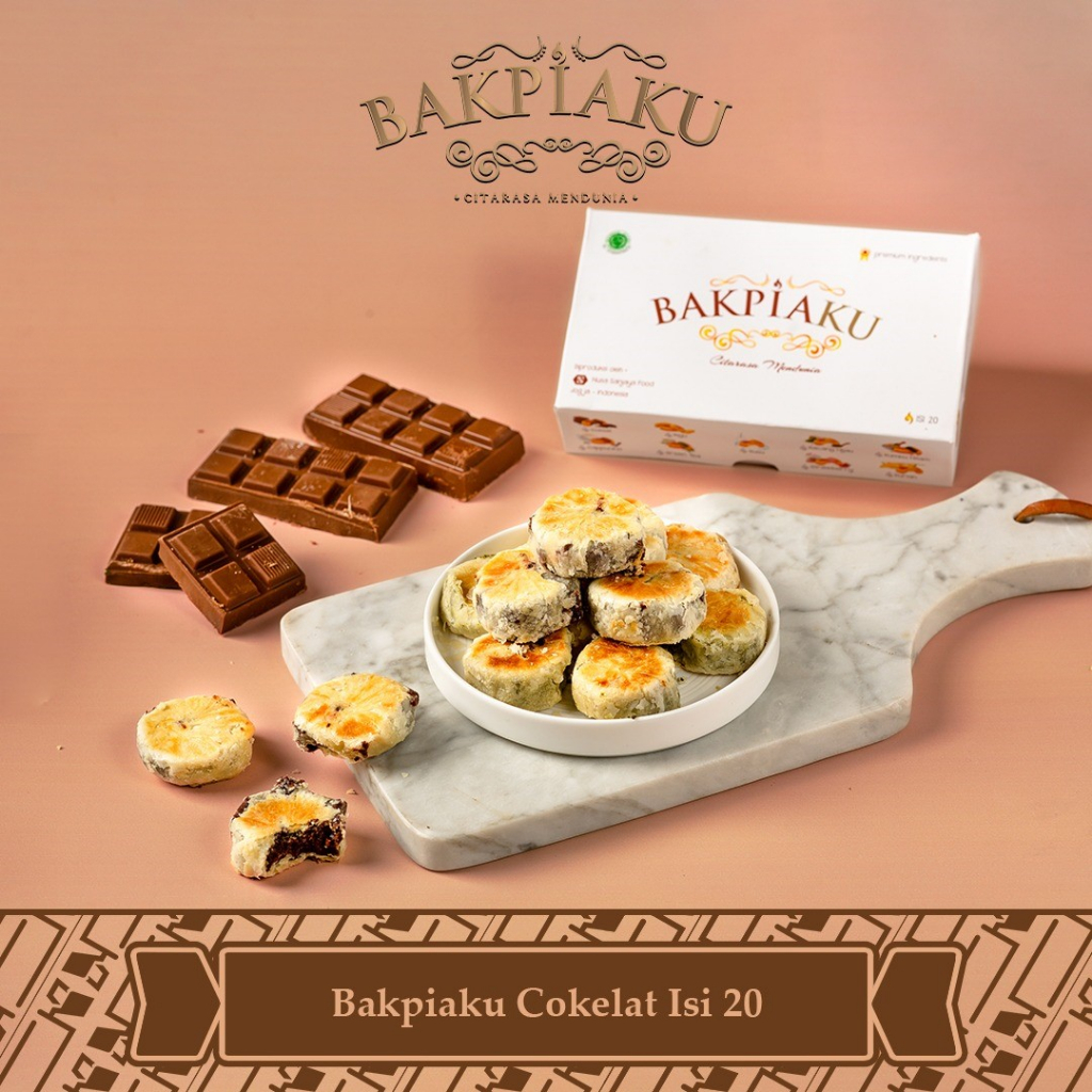 Bakpia Bakpiaku Khas Joga Isi 20 Coklat