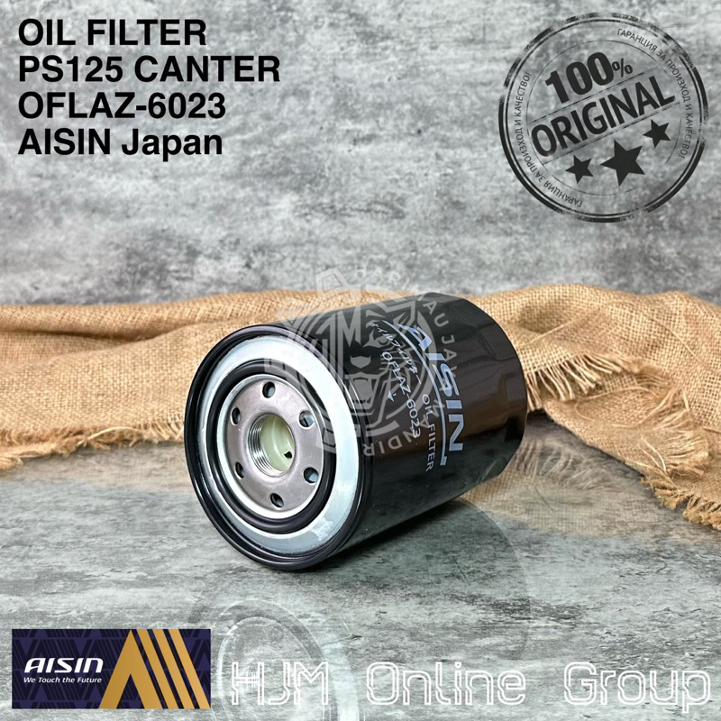 OIL OLI FILTER MITSUBISHI PS135 PS125 CANTER OFLAZ-6023 AISIN Japan