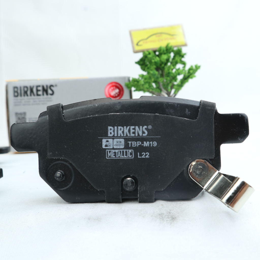 BRAKE PAD KAMPAS REM BELAKANG VIOS YARIS TRD 07-ON BIRKENS TBP-M19