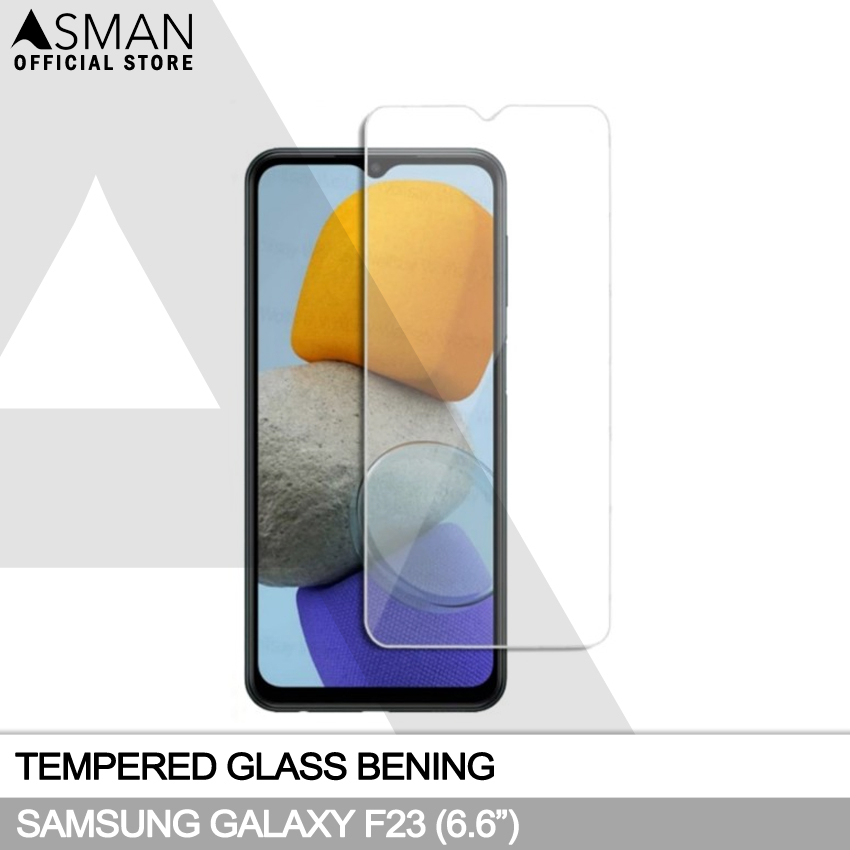 Tempered Glass Samsung Galaxy F23 (6.6&quot;) | Anti Gores Pelindung Layar Kaca - Bening