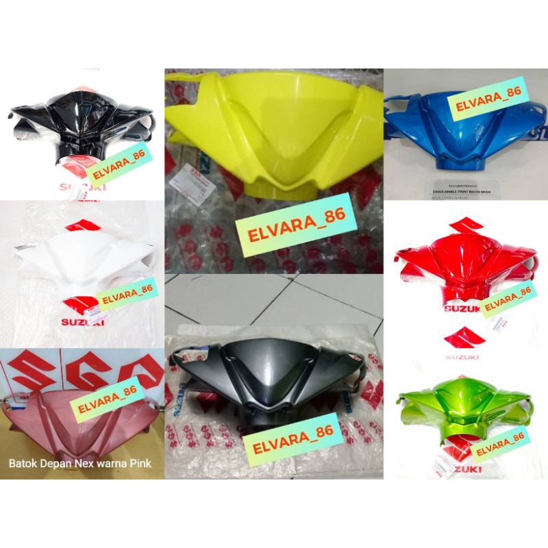 Batok depan batok belakang Suzuki Nex Fi Karbu Original