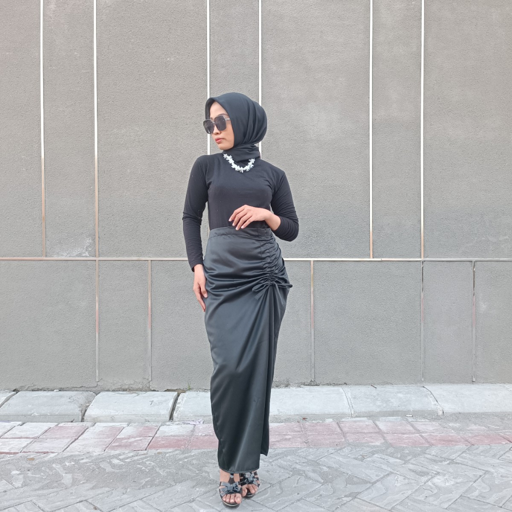 ROK SERUT SATIN ROK SASI SKIRT ROK KOREA ARBO SHOP