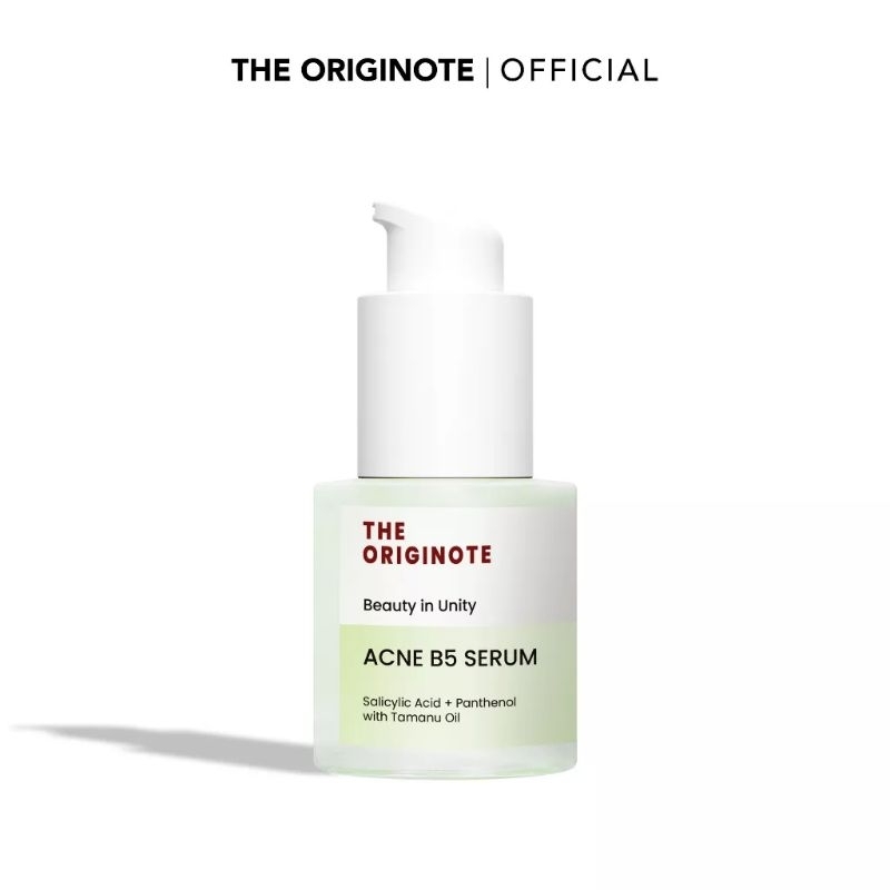 The Originote Acne B5 Serum Salicylic Acid + Panthenol + Tamanu Oil (BPOM)