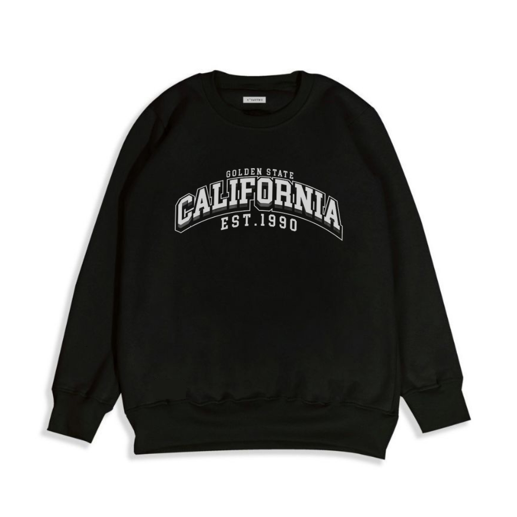 SWEATER CREWNECK PREMIUM CALIFORNIA ABU|CREWNECK POLOS MURAH KUALITAS DISTRO