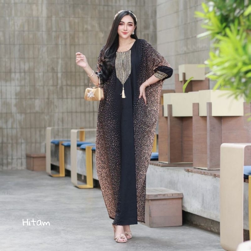 Efita Kaftan / Gamis Twill Ori Super HQ / Gamis Kaftan