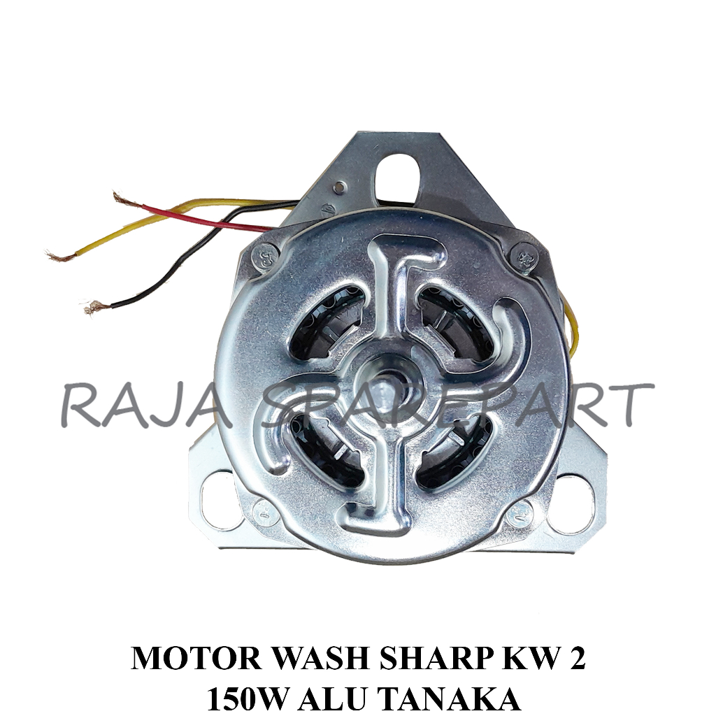 MOTOR WASH/DINAMO MESIN CUCI/MOTOR WASH SHARP KW 2 150W ALU