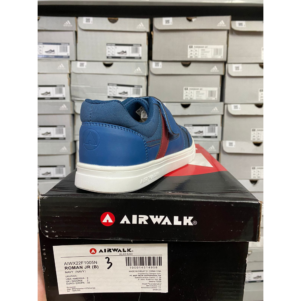 Airwalk Roman Jr Navy Kid's Shoes Original