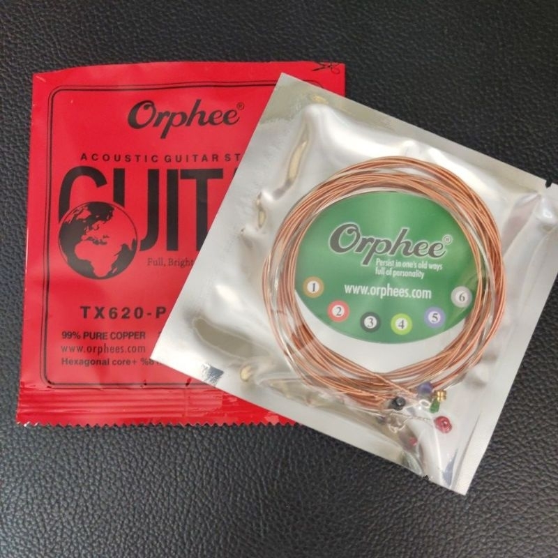 Senar gitar akustik ORPHEE TX620 /Acoustic Guitar Strings Orphee 10-47