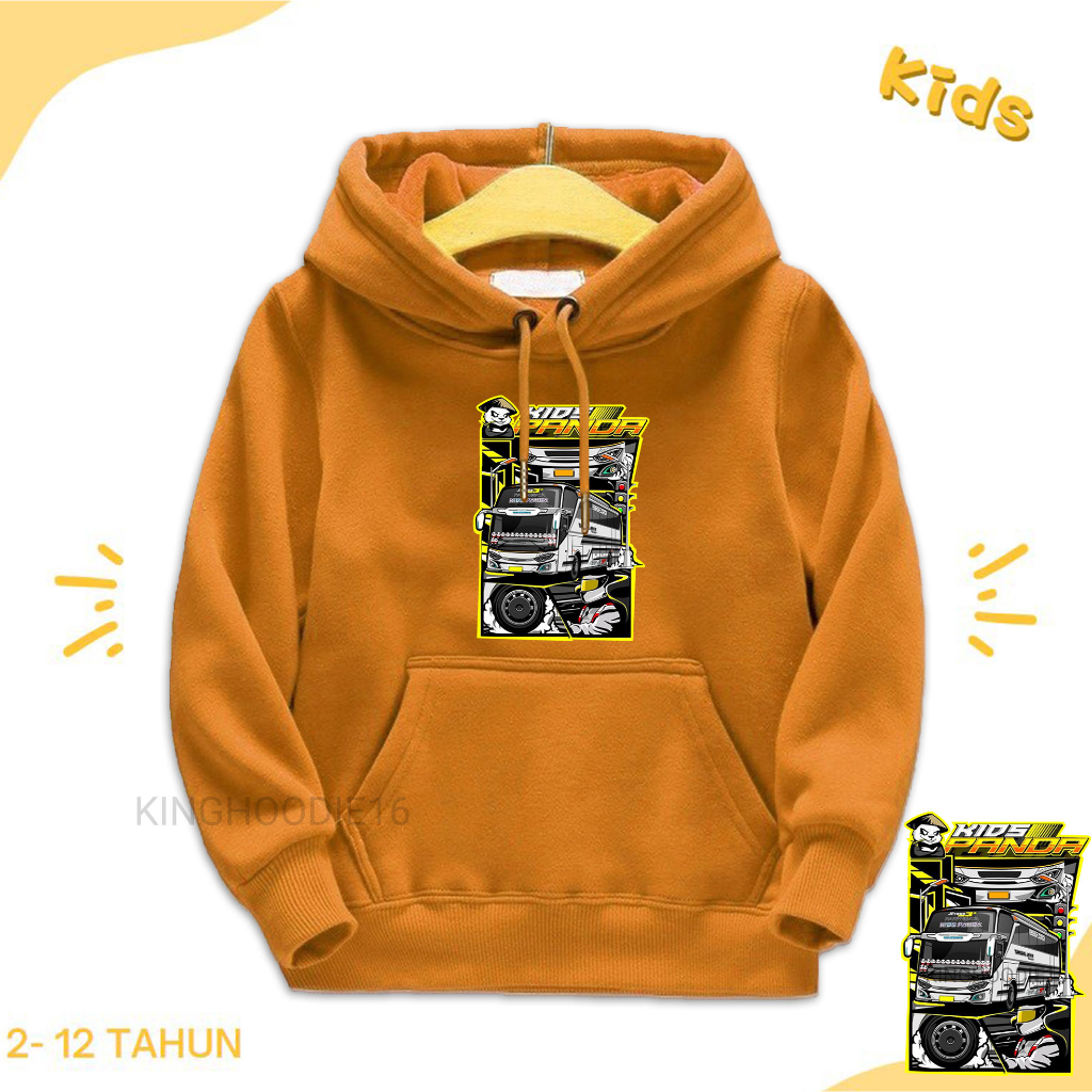 Jaket Hoodie Anak Laki Laki Perempuan Bus Mania Umur 2 3 4 5 6 7 8 9 10 11 12 Tahun/Hoodie Anak Bus 