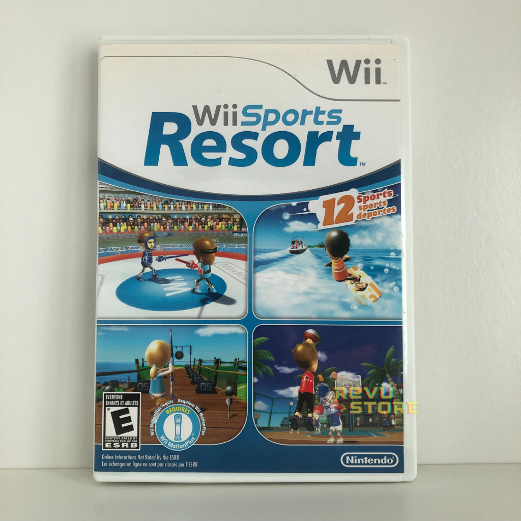 Kaset Game Original Nintendo Wii - Wii Sports Resort