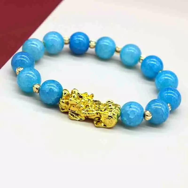 Gelang Pixiu Import warna/Gelang Pixiu pembawa Hoki / Gelang Keberuntungan Pixiu / Gelang Pixiu Bulat keberuntungan