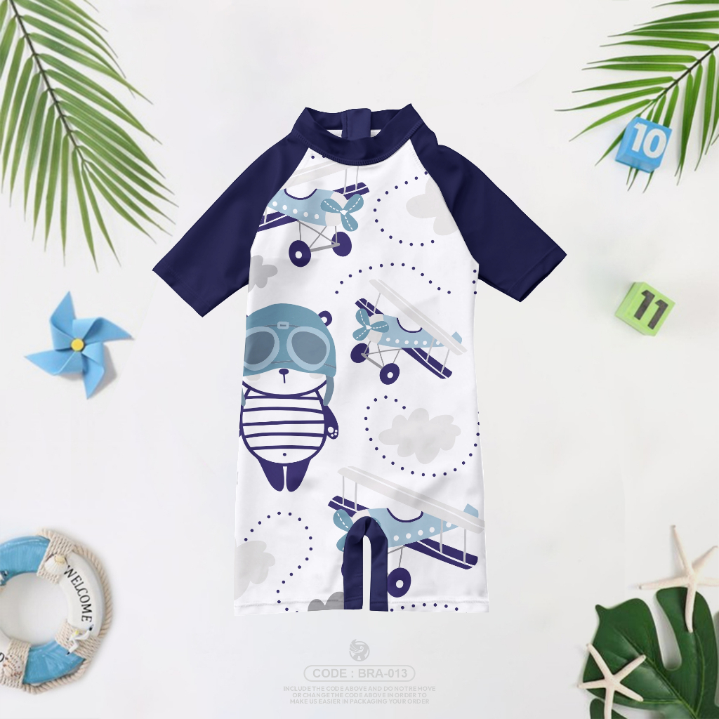 Baju Renang Anak Karakter Hewan Baju Renang Anak Laki Laki