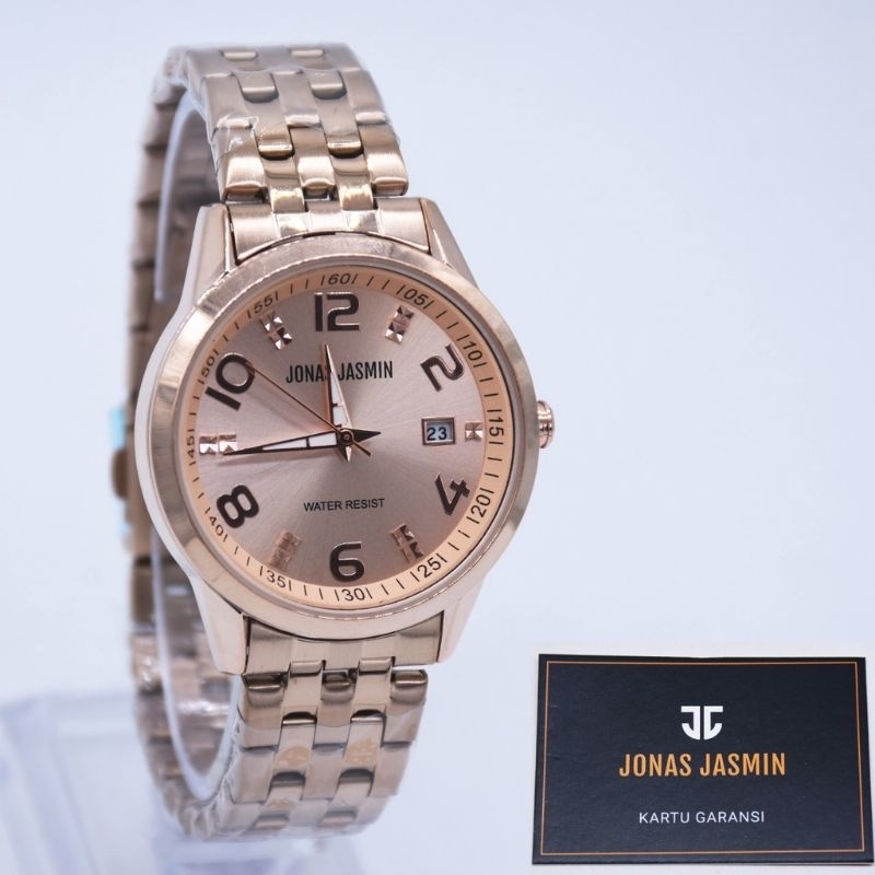 SS.id READY JAM TANGAN WANITA JONAS JASMIN/ JAM WANITA JJ 2211L WATER RESISTANT .