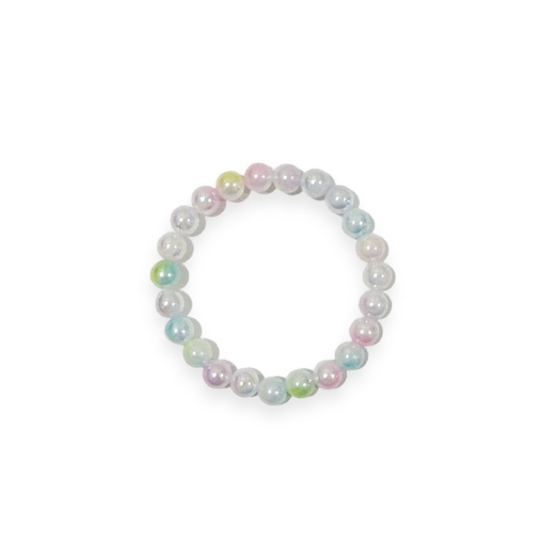 Gelang Mutiara Gradiasi ala Mermaid Elastis Pearl Elastic Korean Bracelet
