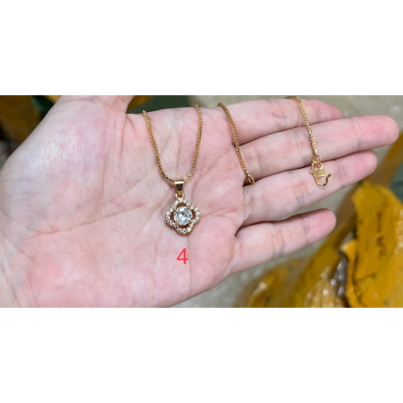 Fifi Fashion Kalung Liontin Felsia Fashion Kekinian Model Perhiasan K0029