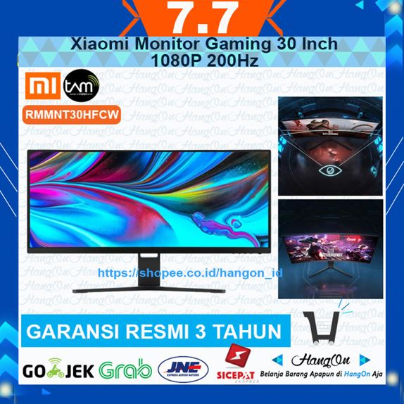 [KARGO PACKING KAYU] Xiaomi Mi Monitor Gaming 30 Inch Ultra Wide Curved 1080P 200Hz Curve