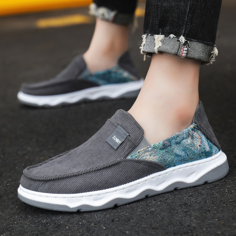 01219100 Sepatu Pria Import Slip On Fashion Sport Casual Formal Shoes