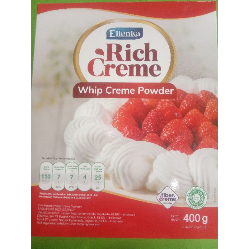 

Ellenka Rich Creme 400g