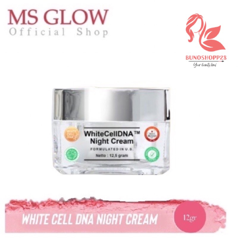 ❤️Bunoshopp28❤️MS Glow White Cell DNA Night Cream