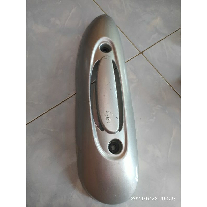 cover knalpot scoopy original ahm